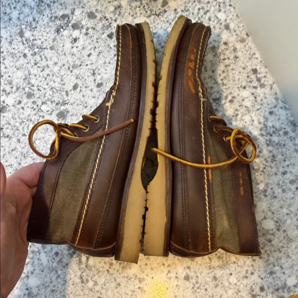 Red Wing Wabasha Chukka Boots Brown Men’s 6 Moc Toe Shoes 9185